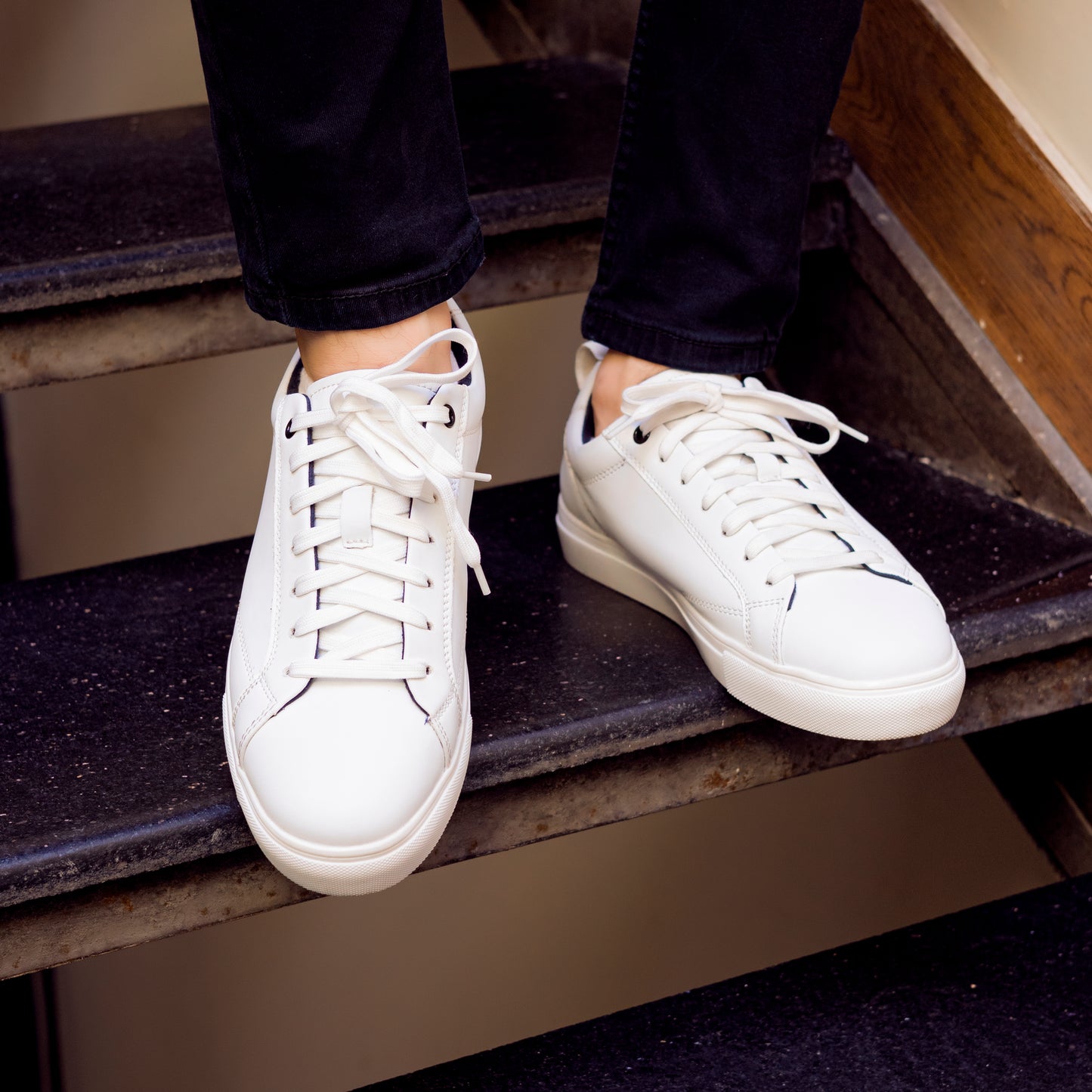 JOURNIE STREET SNEAKERS - WHITE