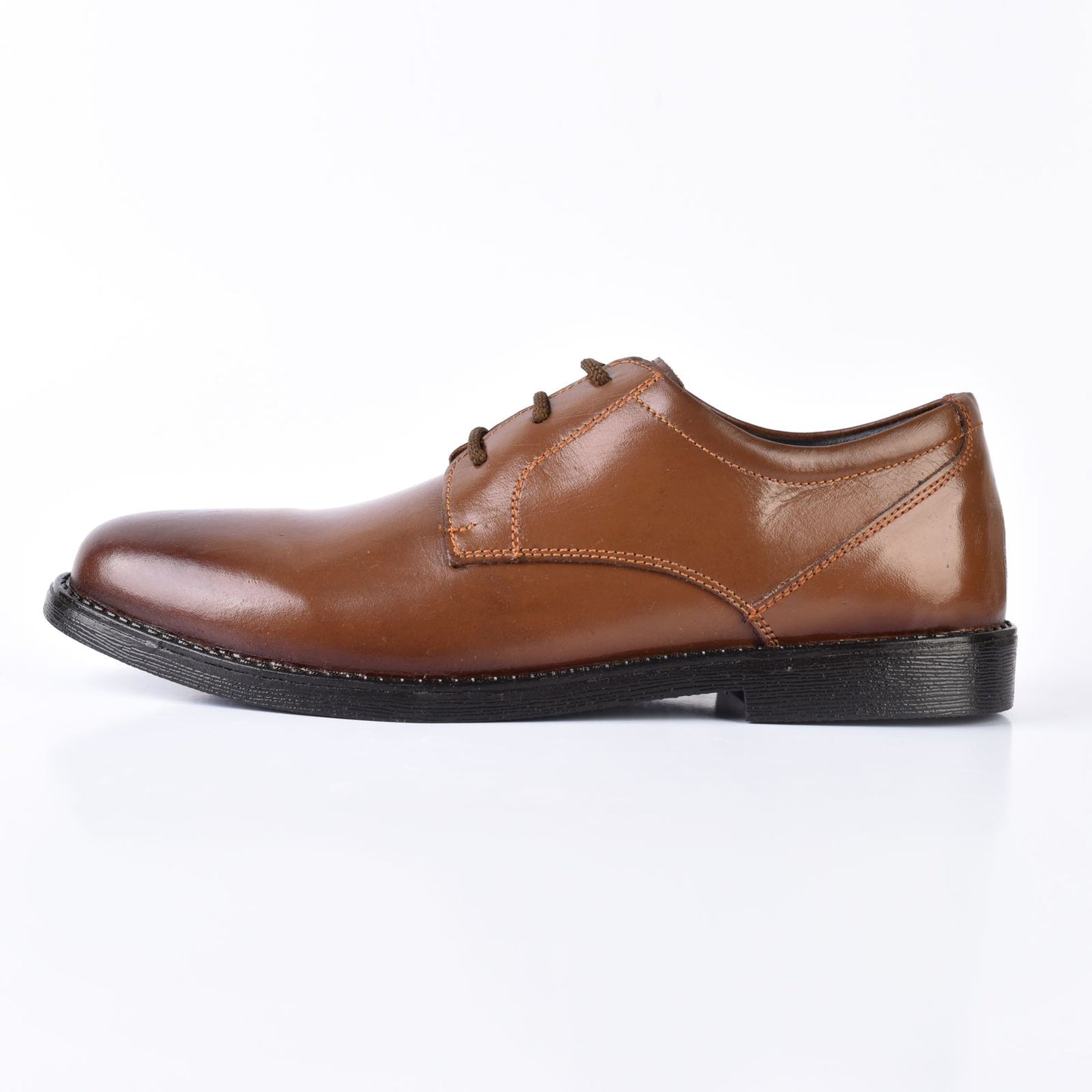JOURNIE DRESS OXFORD - TAN
