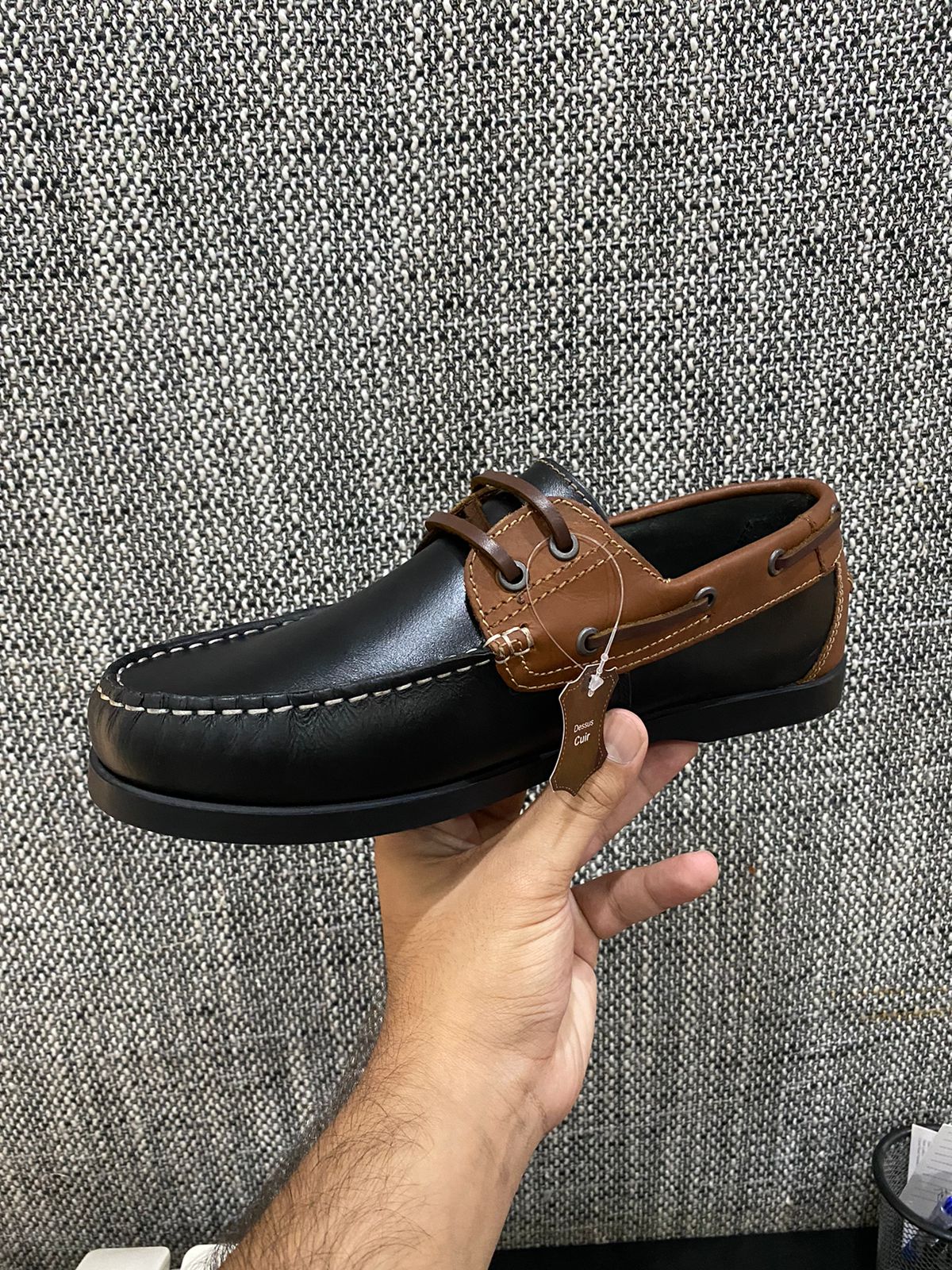 JOURNIE BOAT SHOES - OAK