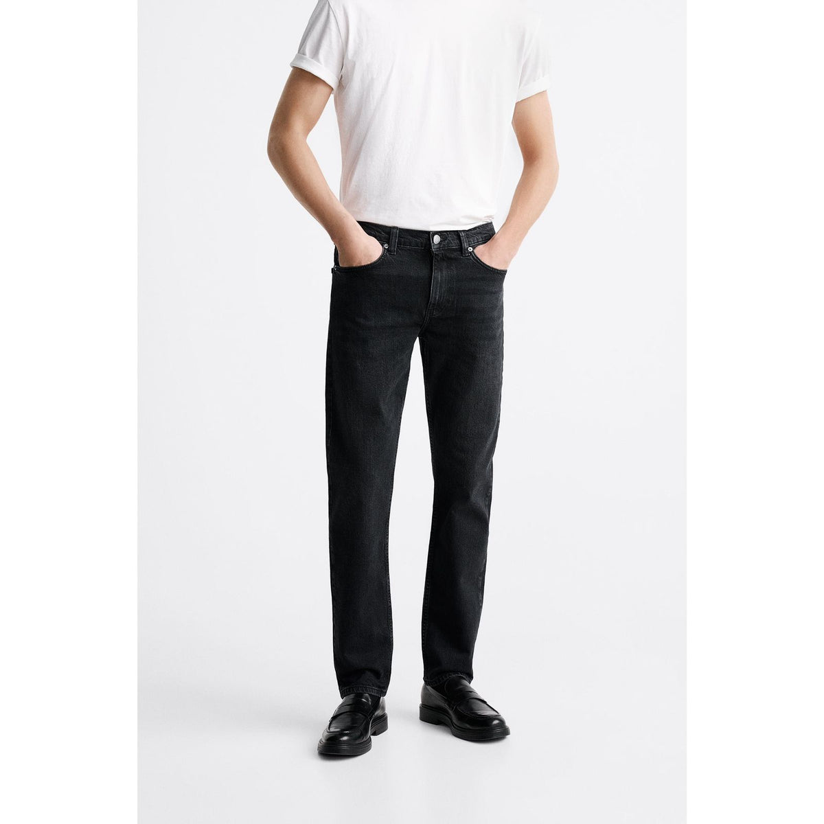ROF DENIM JEANS - BLACK