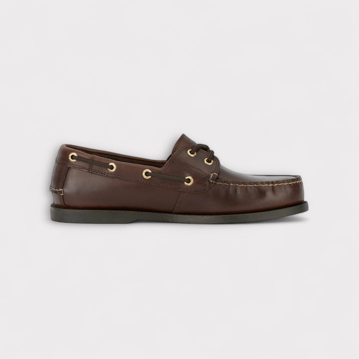 JOURNIE BOAT SHOES - RAISIN