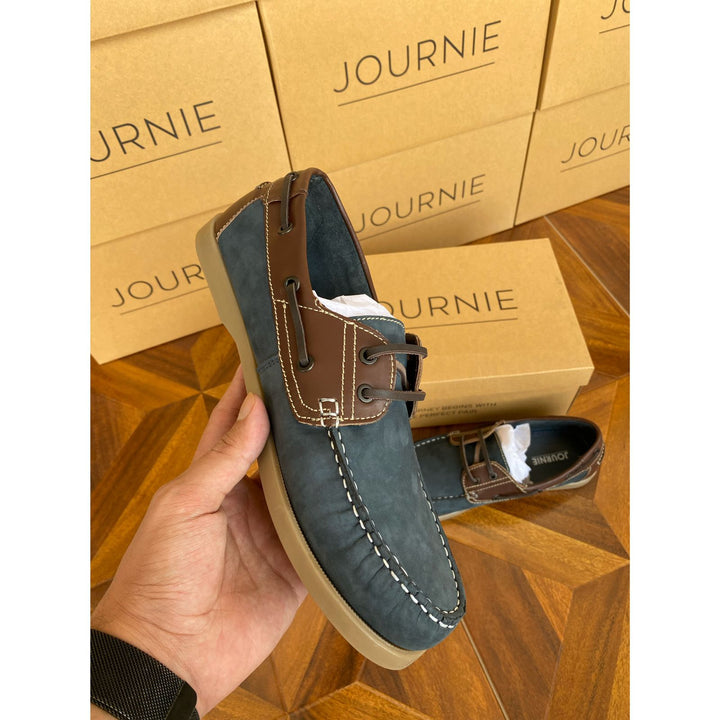 JOURNIE BOAT SHOES - OCEAN (9)