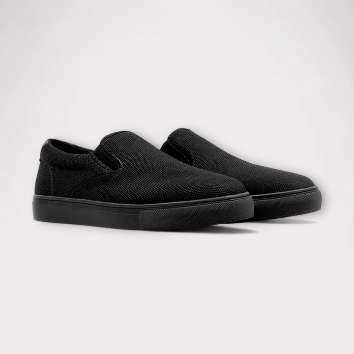 JOURNIE SLIP ONS - BLACK