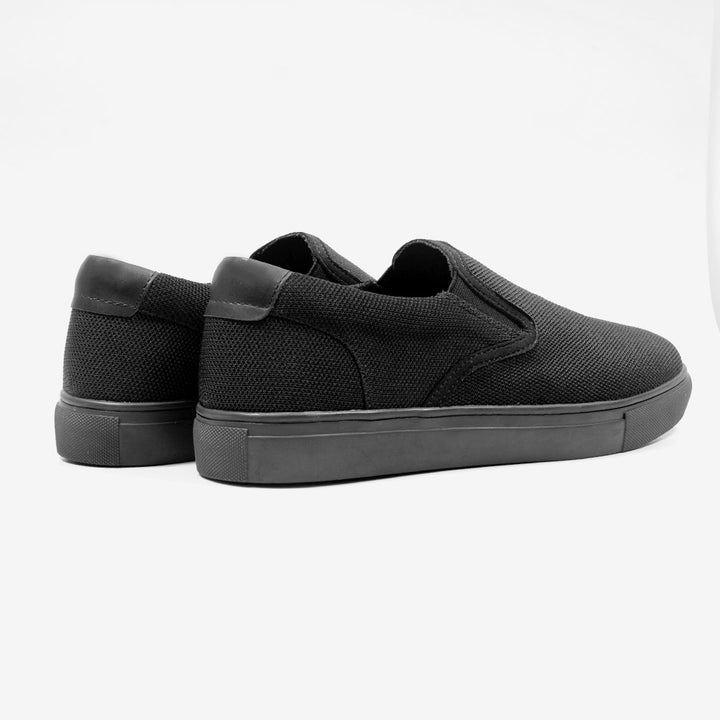 JOURNIE SLIP ONS - BLACK