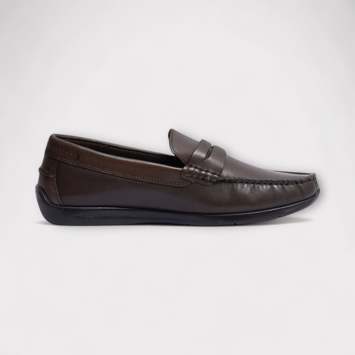 JOURNIE HERITAGE LOAFERS - BROWN