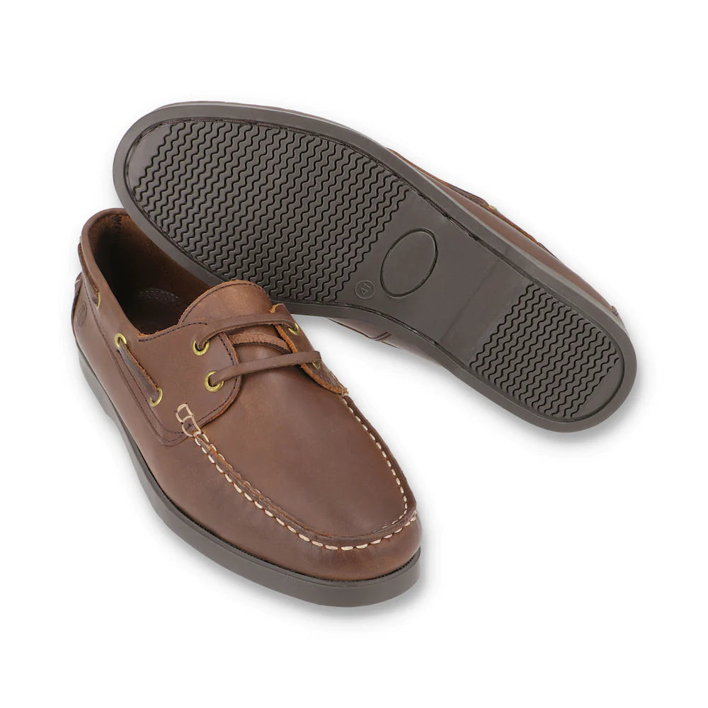 HAMMER & SMITH TIMORO BOAT SHOES - BROWN (3)