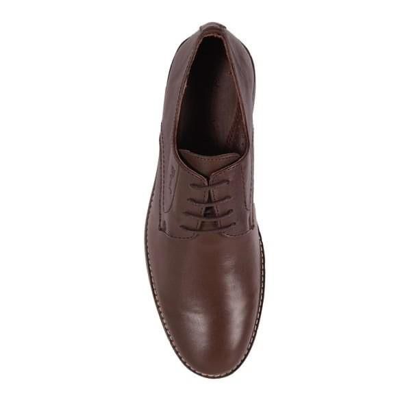 PARKWAY DRESS OXFORD - BROWN