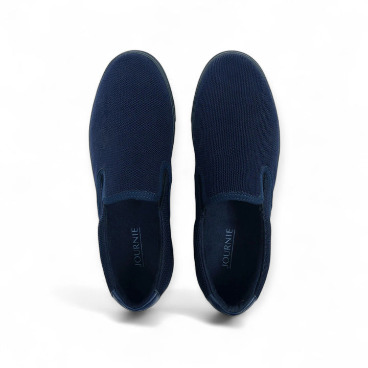 JOURNIE SLIP ONS - NAVY