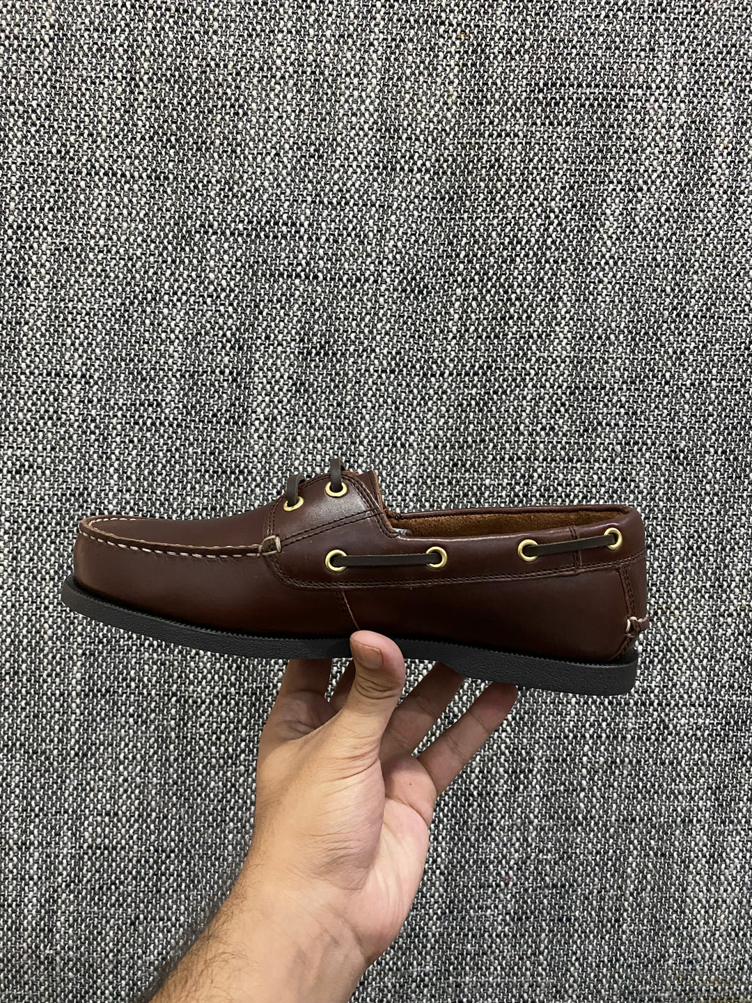 JOURNIE BOAT SHOES - RAISIN