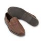 HAMMER & SMITH STERLING PENNY LOAFERS  - RAISIN