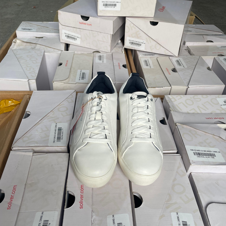 S.OLIVER SNEAKERS - WHITE  Export Left Over