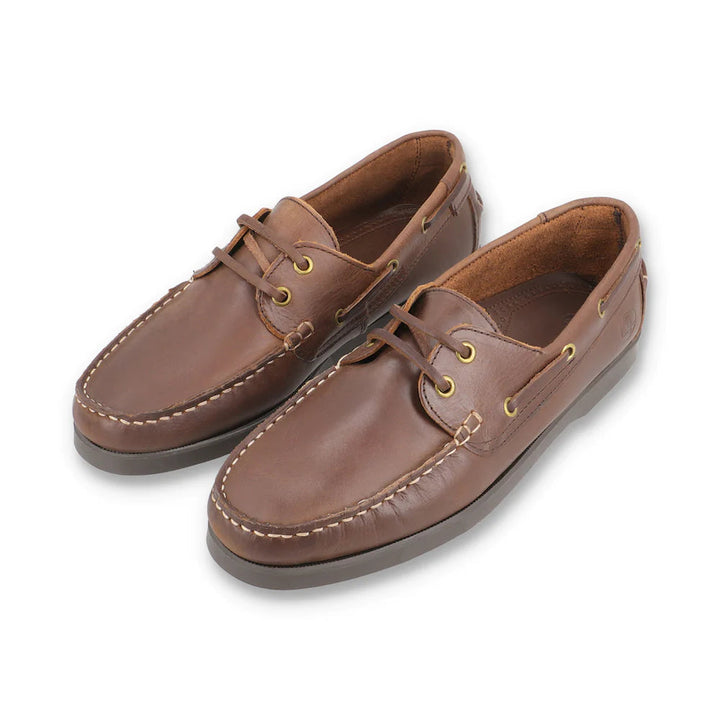 HAMMER & SMITH TIMORO BOAT SHOES - BROWN (1)