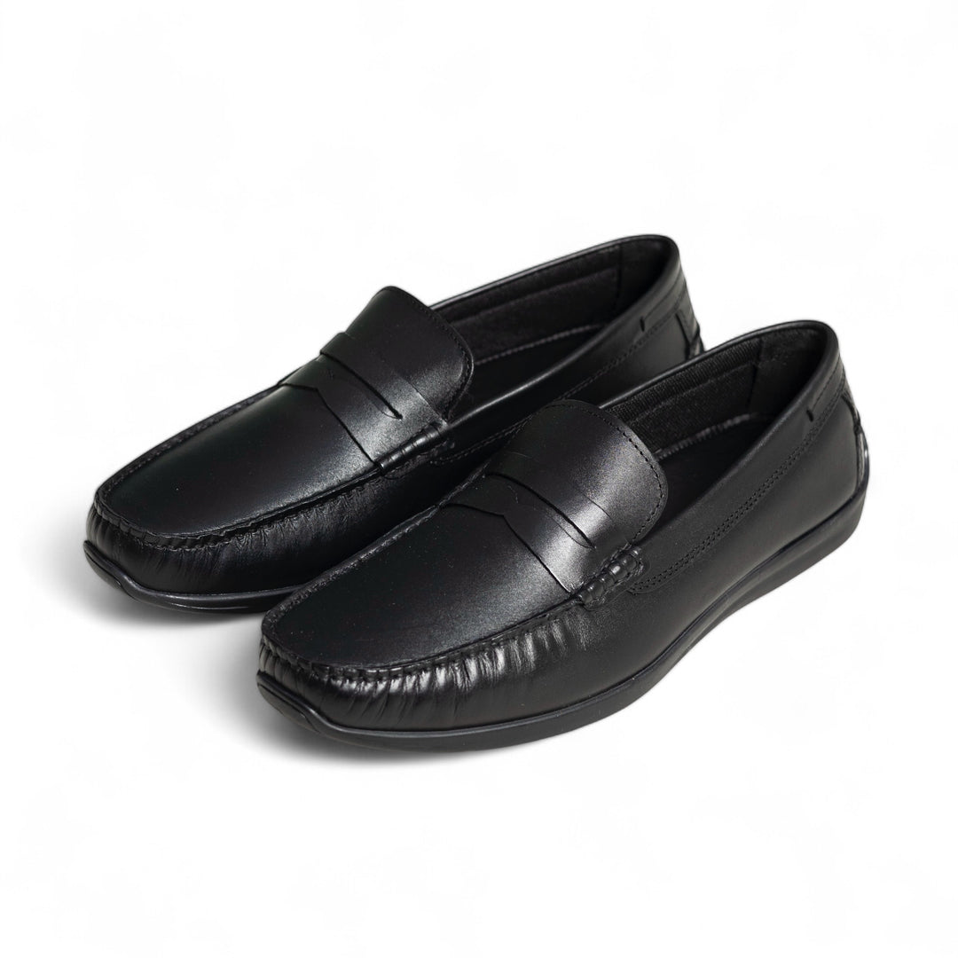 JOURNIE HERITAGE LOAFERS - BLACK