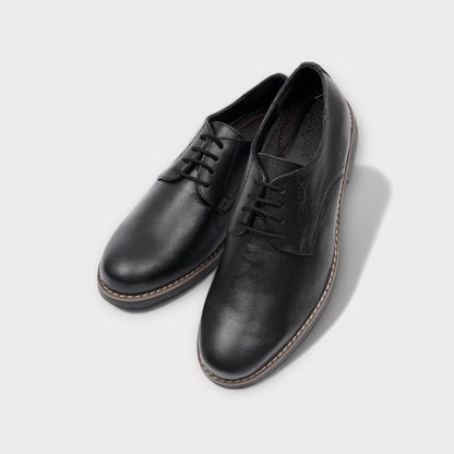 PARKWAY DRESS OXFORD - BLACK