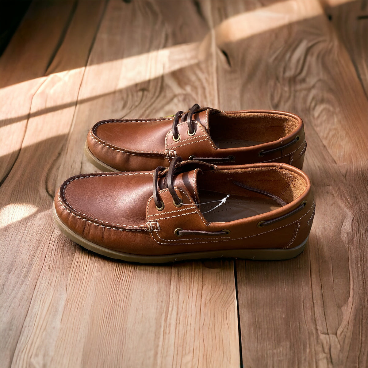 JOURNIE BOAT SHOES - BROWN (3)