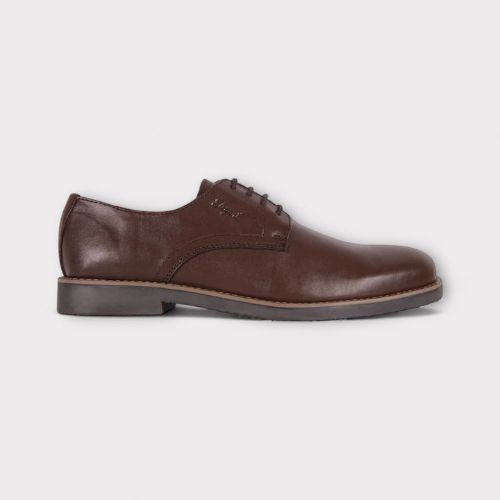 PARKWAY DRESS OXFORD - BROWN