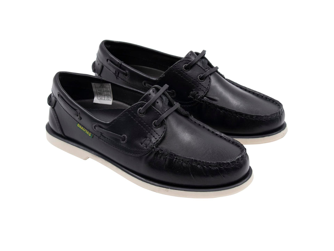 DAKOTAS DOCKSIDERS - BLACK (2)