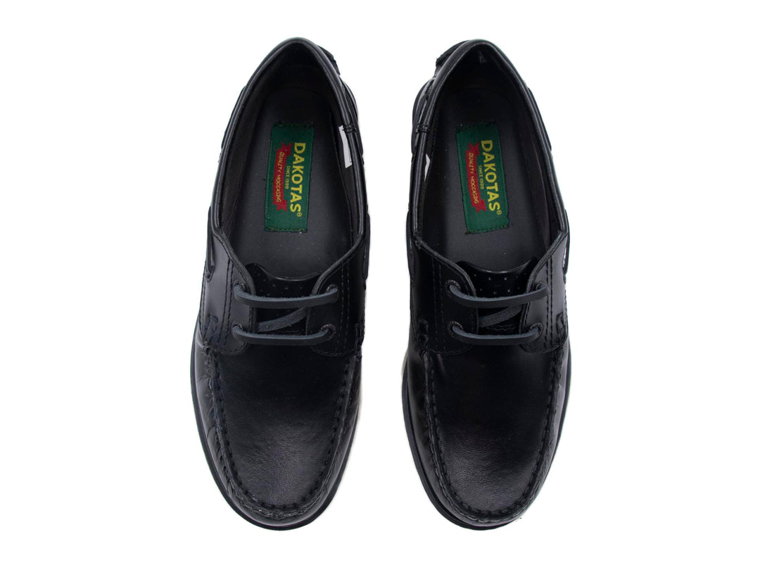 DAKOTAS DOCKSIDERS - BLACK (5)