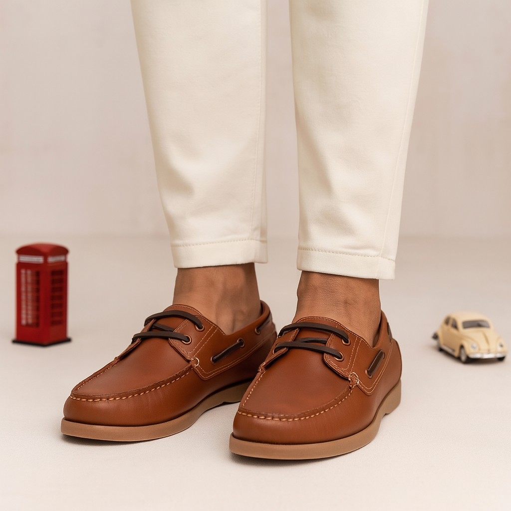 Journie Boat Shoes - Brown