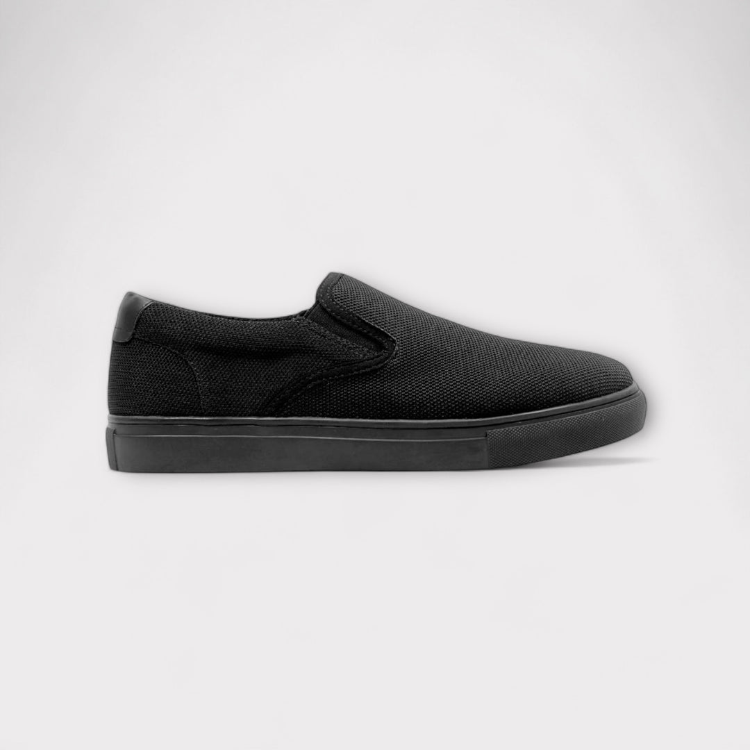 JOURNIE SLIP ONS - BLACK