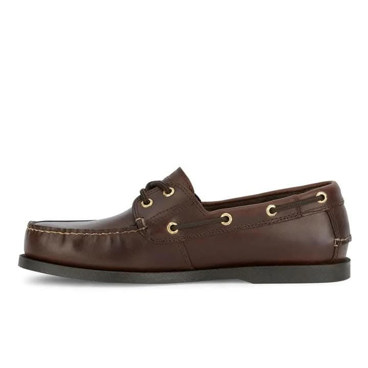 DOCKER BOAT SHOE - RAISIN - Export Left Over