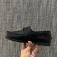 TREK STONE BOAT SHOES - BLACK