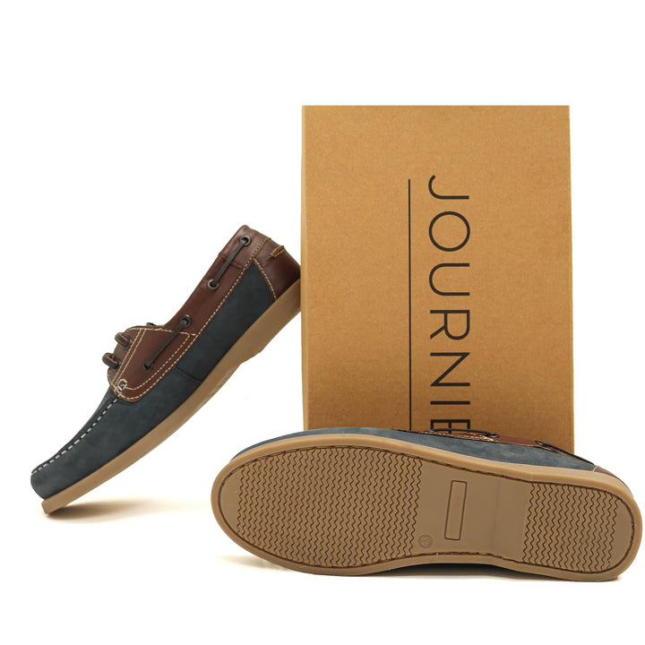 JOURNIE BOAT SHOES - OCEAN (2)